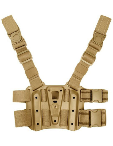 Plataforma táctica BLACKHAWK! para fundas SERPA o CQC - coyote - 432000PCT