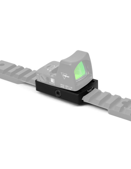 Montura WARNE Red-dot Reflex para Picatinny - perfil bajo -  6109M