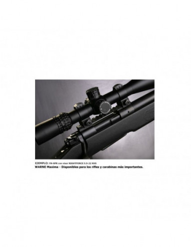 Juego de Anillas WARNE Tactical 1" [Fijas] -...