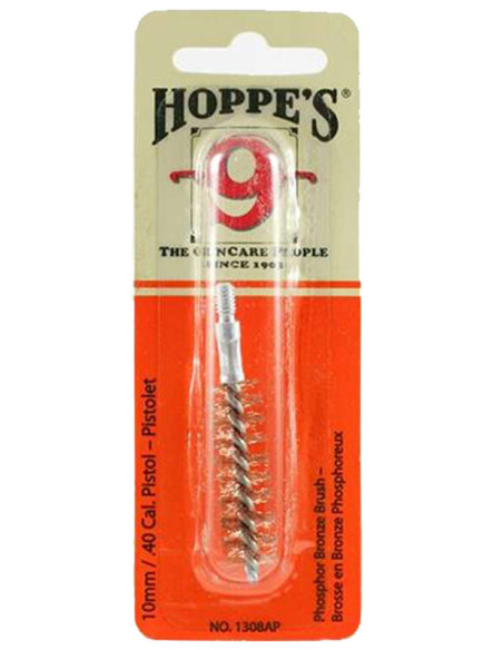 Escobilla de bronce HOPPE'S pistola - calibre 10mm./.40 - 1308AP