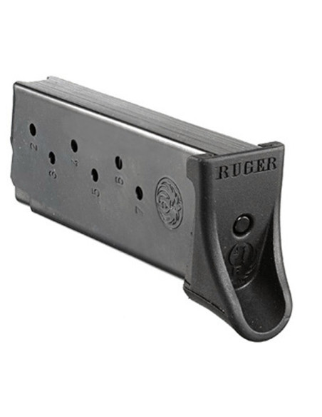 Cargador metálico RUGER EC9s / LC9s 7R con placa base extendida - 90363