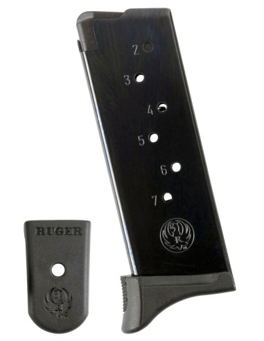 Cargador metálico RUGER EC9s / LC9s 7R con placa base extendida - 90363