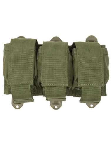 Funda porta granadas fragmentación BLACKHAWK! S.T.R.I.K.E. triple - verde - 38CL69OD