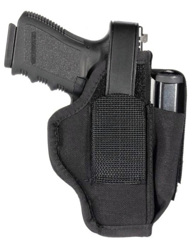 Funda de nylon BLACKHAWK! ambidiestra con porta cargador - 3"-4" - 40AM01BK