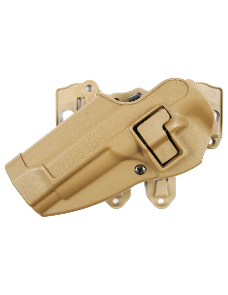 Plataforma BLACKHAWK! S.T.R.I.K.E. CQC con funda SERPA (zurdo) para Beretta 92/96 - 40CL01CT-L