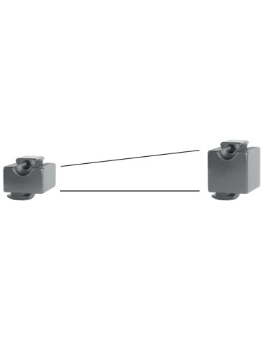 Pletinas traseras pivotantes APEL Blue-line