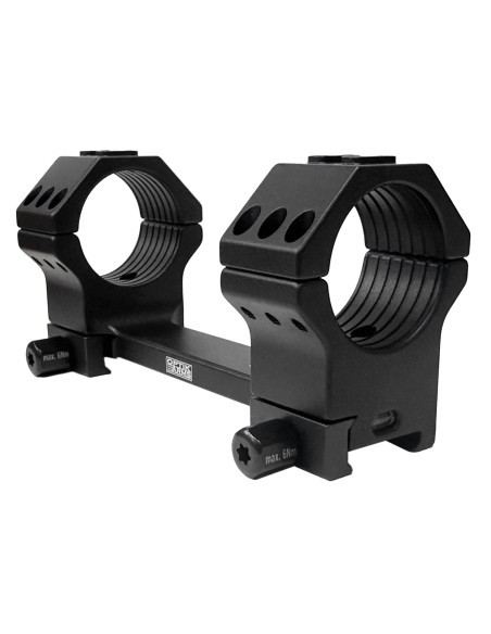 Montura picatinny OPTIK ARMS Tactical 34mm. - L125 BH25 - TPR-D34-H25-125-100