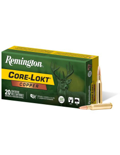 Munición metálica REMINGTON Core-Lokt Copper HP - 270 Win. - 130 grains - R27855