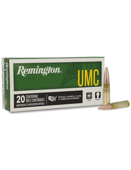 Munición metálica REMINGTON UMC - 300 AAC Blk - 220 grains - OT FB