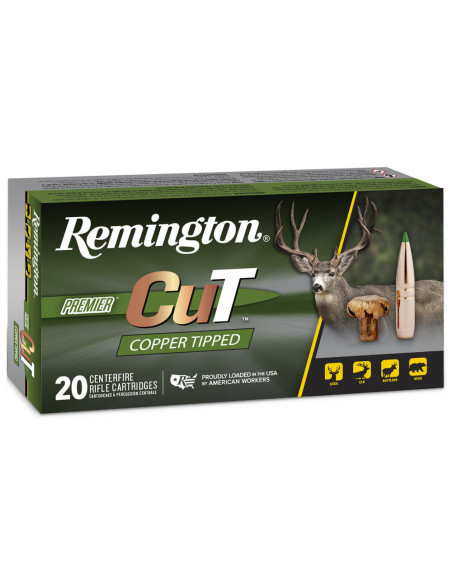 Munición metálica REMINGTON Premier CuT - 270 Win. - 130 grains - R22337