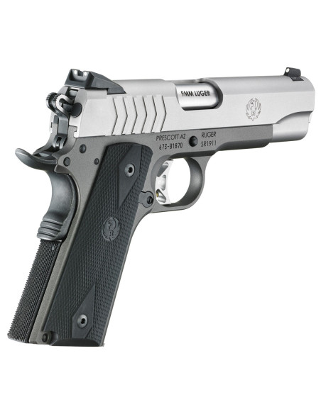 Pistola RUGER SR1911 Lightweight Commander - 9mm. - 06722