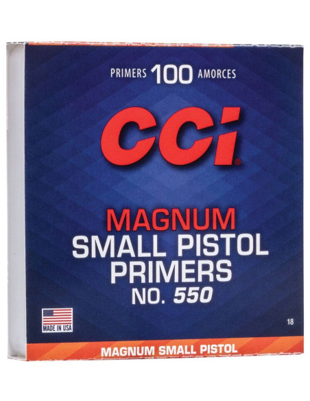 Pistones CCI 550 Magnum Small Pistol - 18EU
