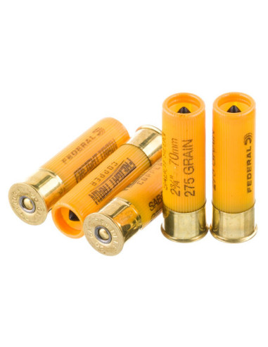 Balas para escopeta 20/70 FEDERAL Freight Train Copper Sabot - 275 grains - P208 FT