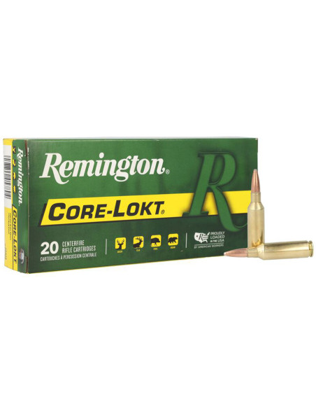 Munición metálica REMINGTON CORE-LOKT - 7mm. SAUM - 150 grains - 27874