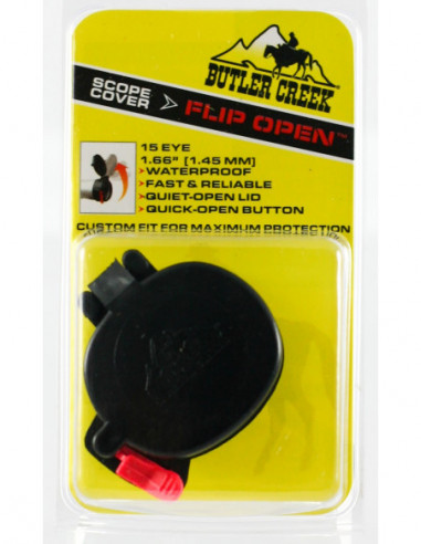 Tapa para ocular Butler Creek Flip-Open