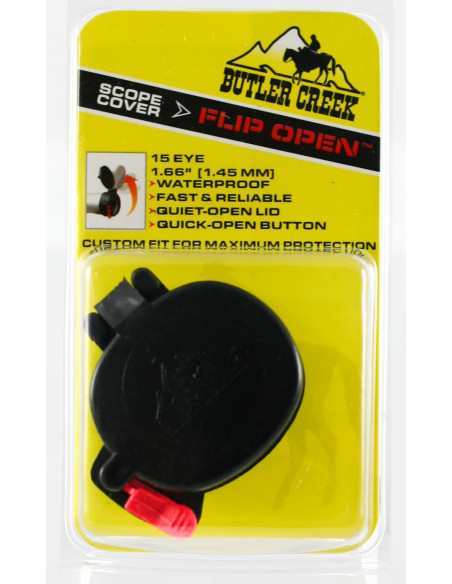 Tapa para ocular Butler Creek Flip-Open