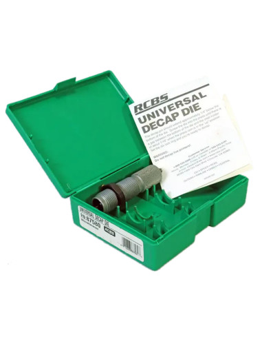 Die desempistonador universal RCBS - calibre .22-.25 - 87580