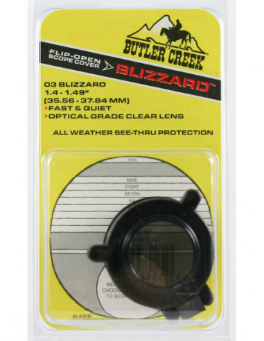 Tapa transparente Butler Creek Blizzard