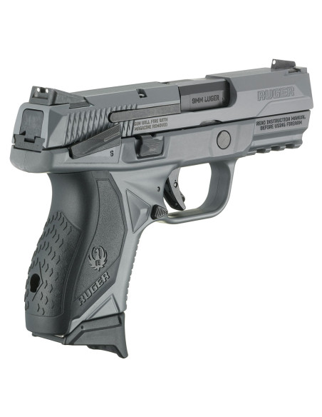 Pistola RUGER American Compact Elite 3.55” con seguro manual - 9mm. - 08683