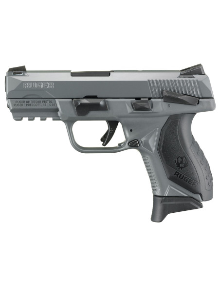 Pistola RUGER American Compact Elite 3.55” con seguro manual - 9mm. - 08683