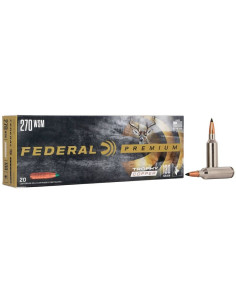 Munición metálica FEDERAL Trophy Copper - 270 WSM - 130 grains - P270WSMTC1