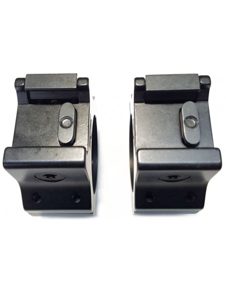 Juego de anillas APEL Blue-line para Picatinny - 36mm. BH10 con conector - 472003610021