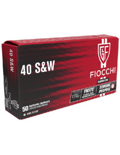 Munición FIOCCHI Classic - 40 S&W - 170 grains - FMJTC - 70040200