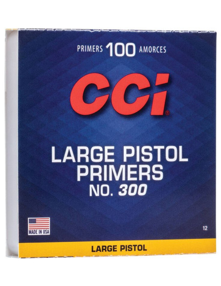 Pistones CCI 300 Large Pistol - 12EU