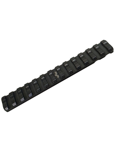 Carril APEL Picatinny SM 136mm. - sin agujeros - 11831136