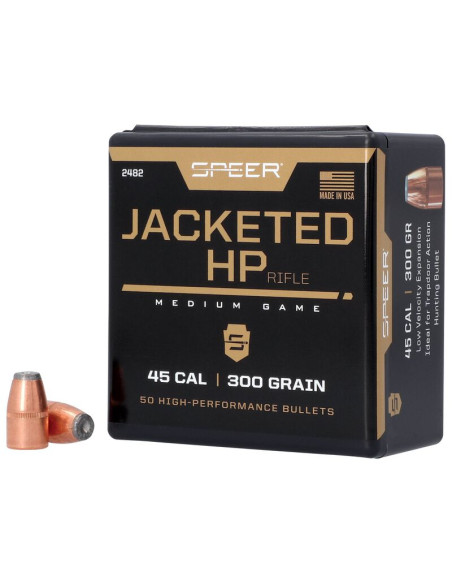 Puntas de bala SPEER Jacketed HP - .458" - 300 grains - 2482