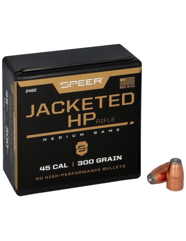 Puntas de bala SPEER Jacketed HP - .458" - 300 grains - 2482