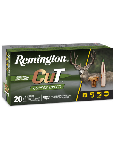 Munición metálica REMINGTON Premier CuT - 7mm-08 - 140 grains - R22339