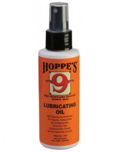 Aceite lubricante para armas HOPPE'S 9 - 4oz.