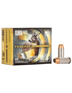 Munición metálica FEDERAL Trophy Bonded Bear Claw - 10mm. Auto - 180 grains - JSP - P10T1