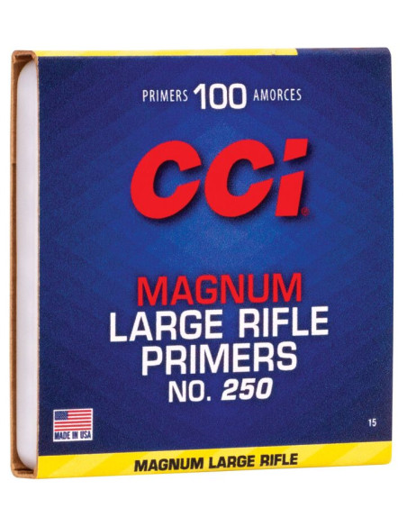 Pistones CCI 250 Magnum Large Rifle - 15EU