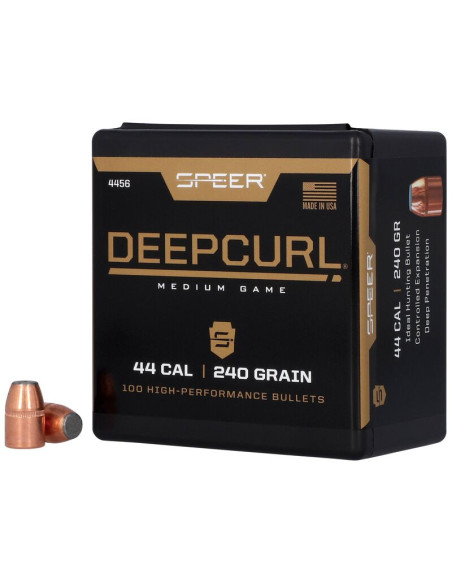 Puntas de bala SPEER DeepCurl SP - .429" - 240 grains - 4456