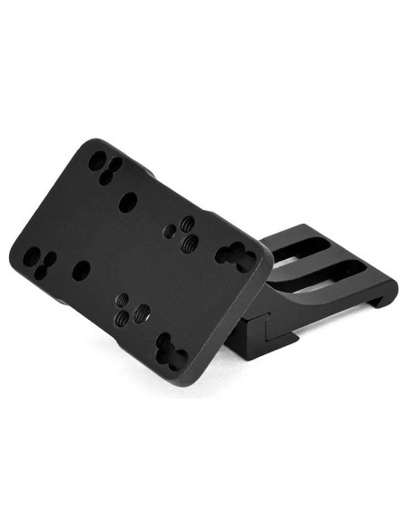 Montura Picatinny lateral WARNE Red-dot 45 grados para Reflex - zurdo - 6110ML