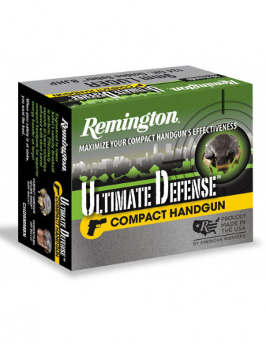 Munición Remington Ultimate Defense Compact - BJHP 45 ACP