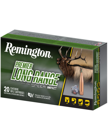 Munición metálica REMINGTON PREMIER LONG RANGE Speer Impact - 6.5 PRC - 140 grains - R28828
