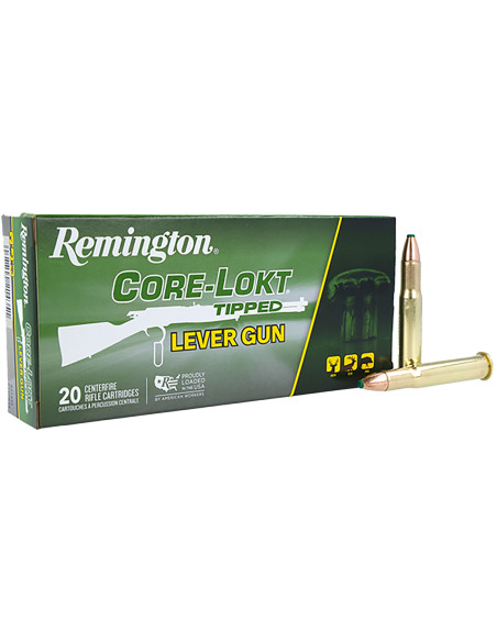 Munición metálica REMINGTON Core-Lokt Tipped - 30-30 Win. - 150 grains - R21428