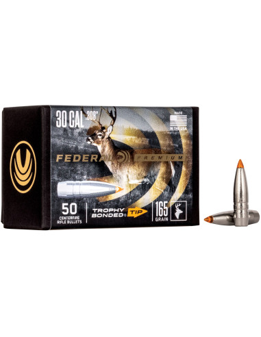 Puntas de bala FEDERAL Trophy Bonded Tip - .308" - 165 grains - PB308TT165