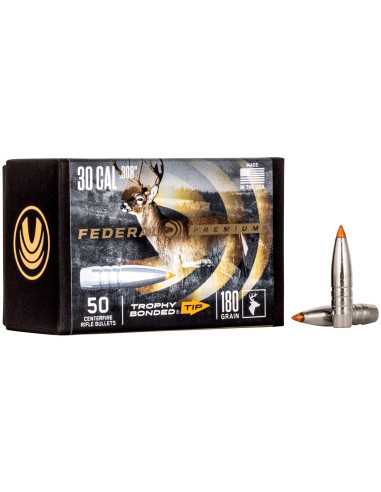 Puntas de bala FEDERAL Trophy Bonded Tip - .308" - 180 grains - PB308TT180