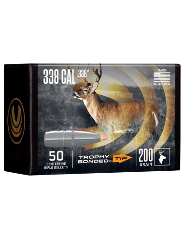 Puntas de bala FEDERAL Trophy Bonded Tip - .338" - 200 grains - PB338TT200