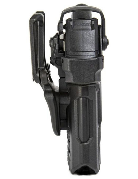 Funda de servicio BLACKHAWK! T-SERIES de Nivel 3 (zurdo) - GLOCK17 con linterna TLR 8 / RDS - 44NF00BKL