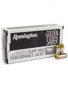 Munición Remington - Golden Saber HPJ - 9mm. BJHP - 124 grains - 29357