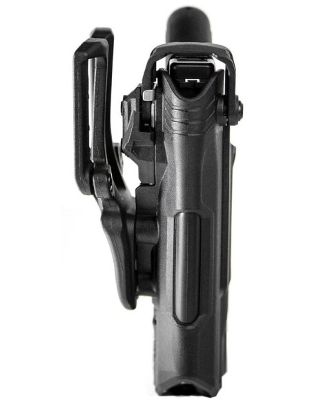 Funda de servicio BLACKHAWK T-SERIES de Nivel 3 (zurdo) - GLOCK17 con linterna TLR 2 - 44N600BKL
