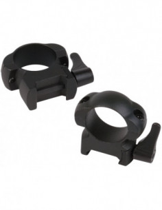 Juego de Anillas WEAVER Lever-Lok 1" [Desmontables] Altas - 49326