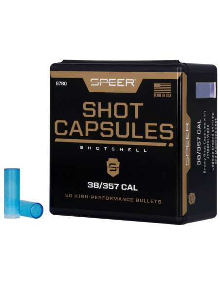 Cápsulas para perdigones SPEER - 38 Special / 357 Magnum - 8780