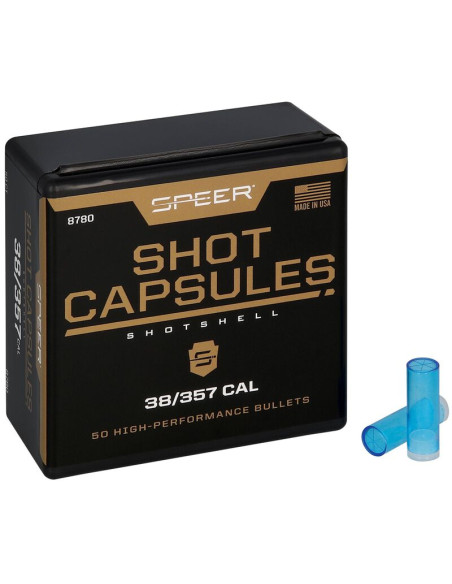Cápsulas para perdigones SPEER - 38 Special / 357 Magnum - 8780