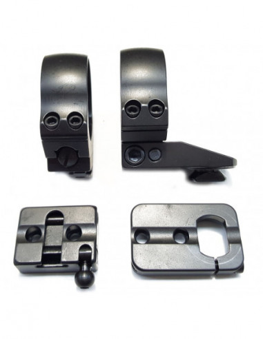 Monturas APEL Blue-line para REM 700 - 30mm. bajas - 300-05012BL